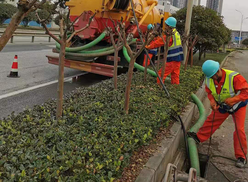 山海关市政管道清淤